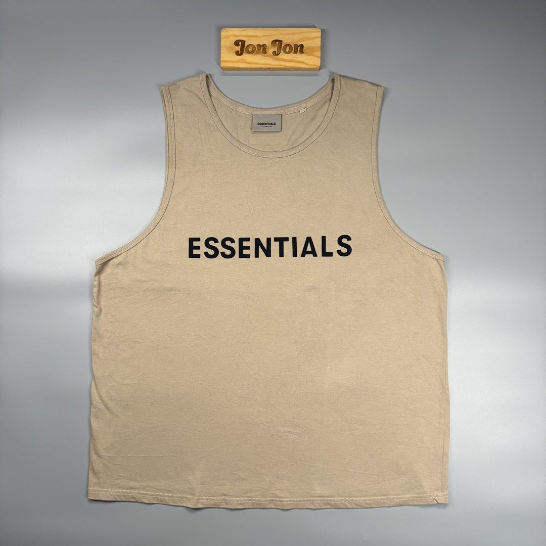 Fear of god Essentials (Category: Activewear) located in Cavite. Submitted by onebeancent (Listing ID 1468598187, Image 1). Description: 🔘CODE 0045 Size: XXL Dimension: 27" Width | 31" Length Color: Taupe Color Rate: 10/10 Issue: None Condition: Like new‼️ Price: 850php Additional Shipping Fee (J&T Small Pouch) 75php Luzon 100php visayas 120php mindanao .