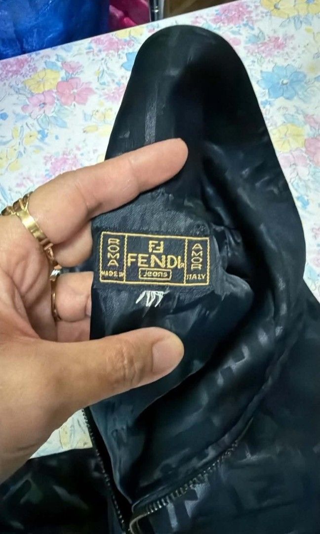 Fendi Zucca Monogram Vest (Category: Luxury Apparel) located in General Trias. Submitted by hungariancheesecake (Listing ID 1468576474, Image 2). Description: .