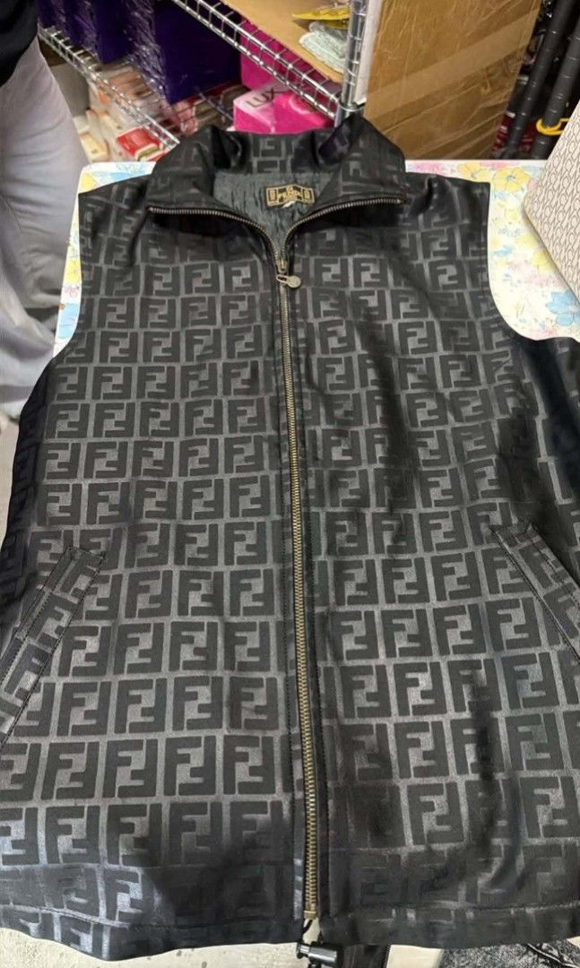 Fendi Zucca Monogram Vest (Category: Luxury Apparel) located in General Trias. Submitted by hungariancheesecake (Listing ID 1468576474, Image 1). Description: .