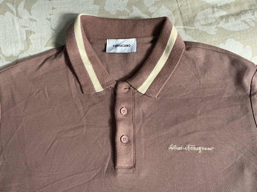 Ferrogamo small mens (Category: Tshirts & Polo Shirts ) located in Angeles City. Submitted by goodbuysathome (Listing ID 1468525789, Image 2). Description: Ferrogamo poloshiry mens Small Check photos nalang Po for exact measurements Add Sf 55 Gcash payment.