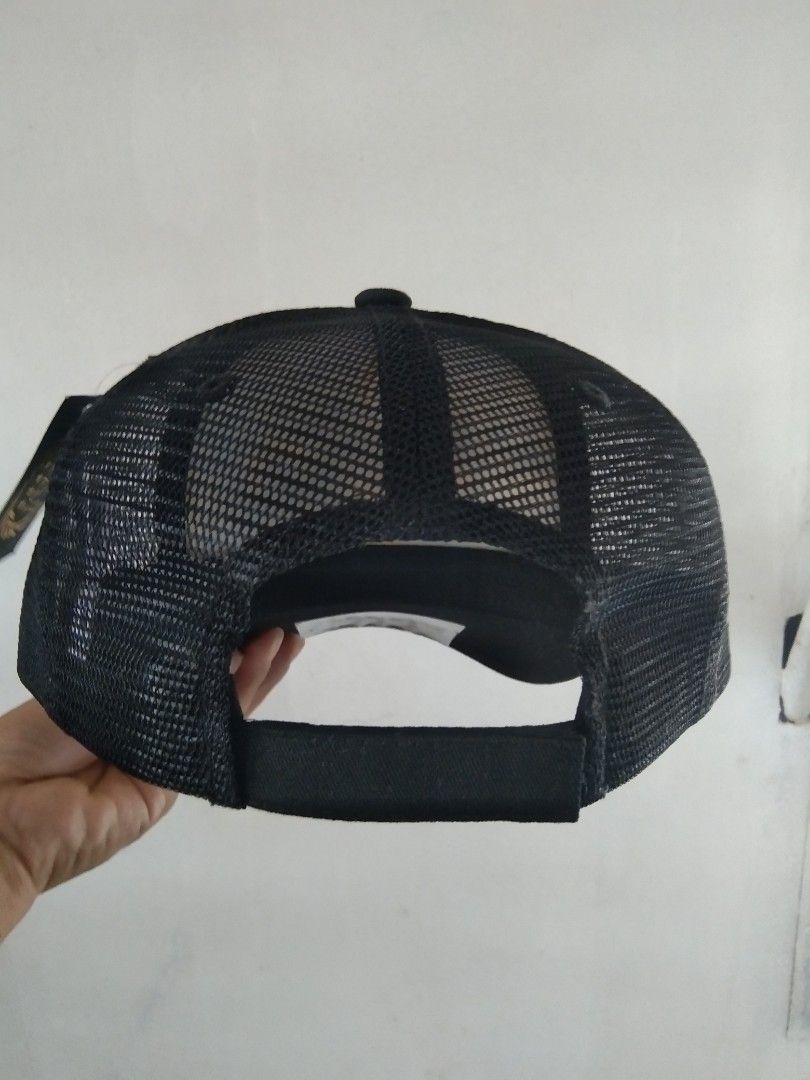 Field Grade Batman Comic Black Awool Trucker Hat (Category: Caps & Hats) located in Manila. Submitted by tonycess16 (Listing ID 1468525964, Image 2). Description: - Brand: Field Grade On Business - Style: Awool Trucker Hat - Design: Classic DC Comics Batman graphics on front - Back: Breathable black mesh with adjustable strap closure - Condition: Brand new with original tags (MSRP $45.00) - Size: One size fits most.