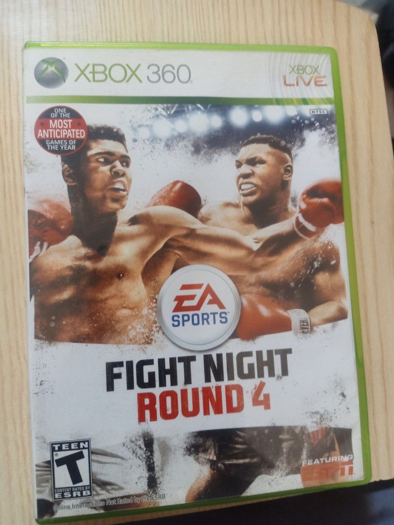 Fight night 4 (Category: Xbox) located in Las Pinas. Submitted by the_recycle_shop (Listing ID 1468548063, Image 1). Description: Original good working condition.