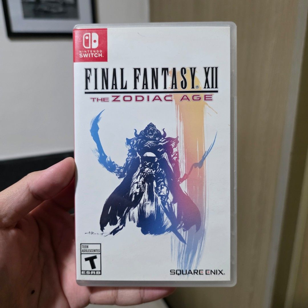 Final Fantasy XII Zodiac Age switch game (Category: Nintendo) located in Manila. Submitted by sweettotes_ph (Listing ID 1468581562, Image 1). Description: FF 12 Zodiac Age No issues Fully working Good condition I have other games feel free to check my listings :) For pickup or delivery Bdo Gcash Maya Gotyme payment.