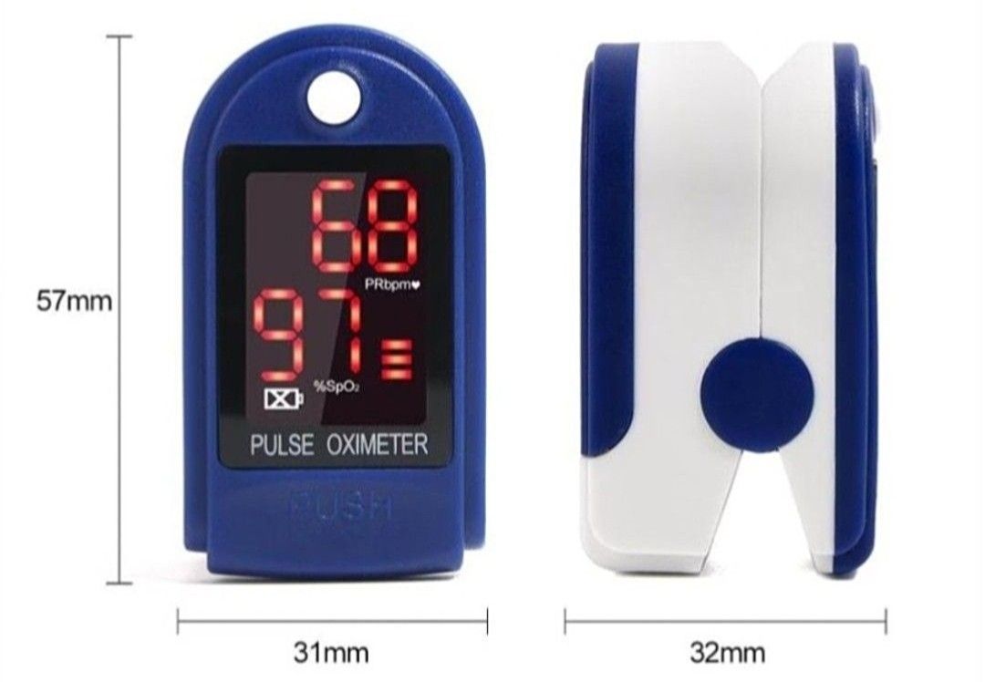 Finger Clip Pulse Oximeter (Category: Medical Supplies & Tools) located in Valenzuela. Submitted by shesstore (Listing ID 1468575744, Image 3). Description: 💯 Brand new with a complimentary battery included! Feel free to message me for any inquiries!😊.