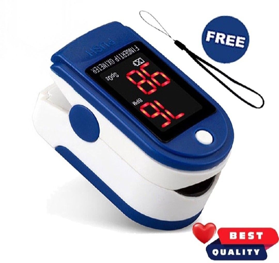 Finger Clip Pulse Oximeter (Category: Medical Supplies & Tools) located in Valenzuela. Submitted by shesstore (Listing ID 1468575744, Image 1). Description: 💯 Brand new with a complimentary battery included! Feel free to message me for any inquiries!😊.
