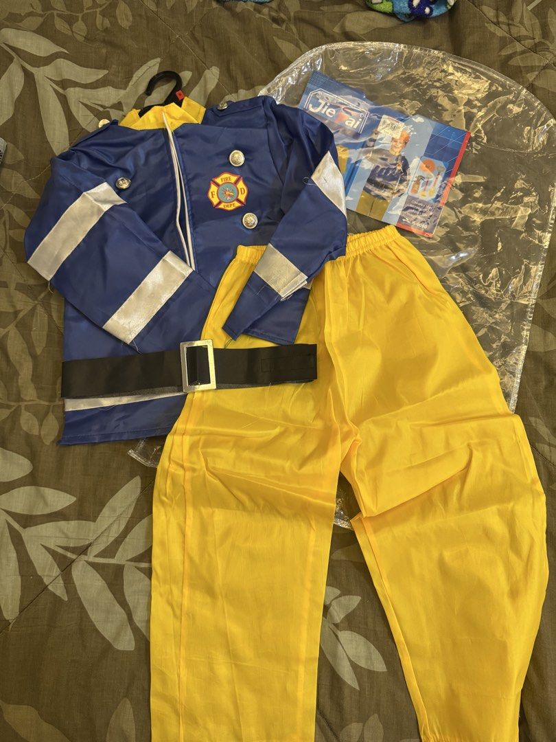 Firefighter Costume (Category: Babies & Kids Fashion) located in Makati City. Submitted by averysbabyshop (Listing ID 1468661013, Image 1). Description: .