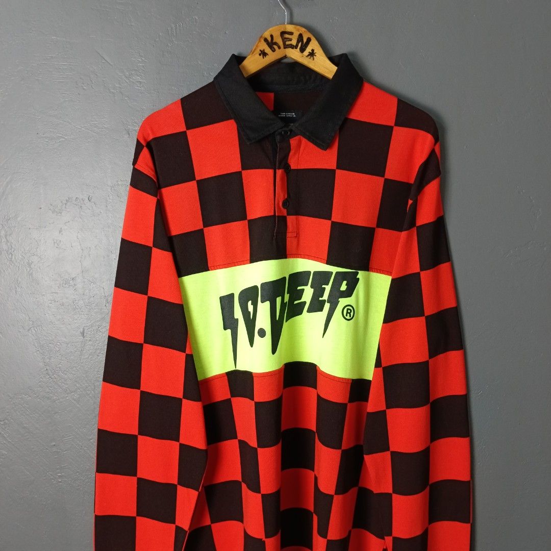 For Men - 10 Deep - Manchester Rugby (Category: Tshirts & Polo Shirts ) located in Bacolod City. Submitted by drop.ph (Listing ID 1468600401, Image 3). Description: 10 Deep - Manchester Rugby Polo Authentic *Size XL - 23.5x31 *Excellent *No flaws *Price: 880php *Add SF if outside Bacolod City .