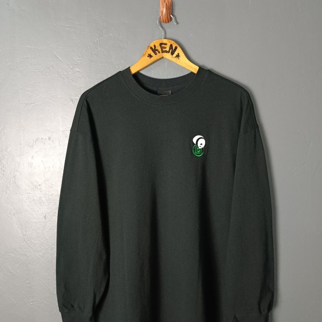 For Men - Clot - Panda Embroidered (Category: Tshirts & Polo Shirts ) located in Bacolod City. Submitted by drop.ph (Listing ID 1468591993, Image 3). Description: Clotee by Clot - Panda Embroidered L/s *Oversized *Size S fits M - 22x27.5 *Excellent *No flaws *Price: 680php *Add SF if outside Bacolod City .