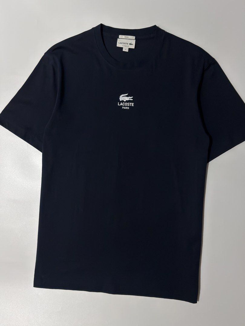 For sale (Category: Tshirts & Polo Shirts ) located in Marikina City. Submitted by hsatstnemesabeht (Listing ID 1468628159, Image 3). Description: Lacoste classic fit Size medium Dimension Width 21 | Length 28.5 Excellent condition.