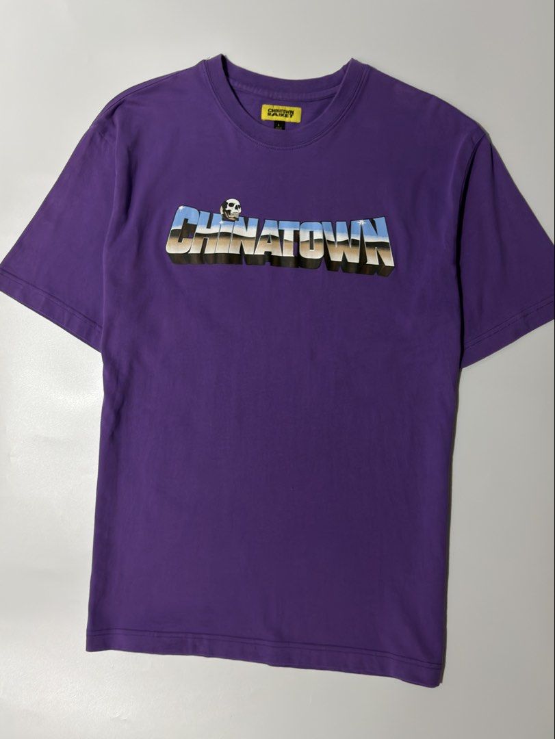 For sale (Category: Tshirts & Polo Shirts ) located in Marikina City. Submitted by hsatstnemesabeht (Listing ID 1468628458, Image 3). Description: Chinatown Size large Dimension Width 21 | Length 30 Excellent condition Flaws : 3 small pinhole check last 2 pics .