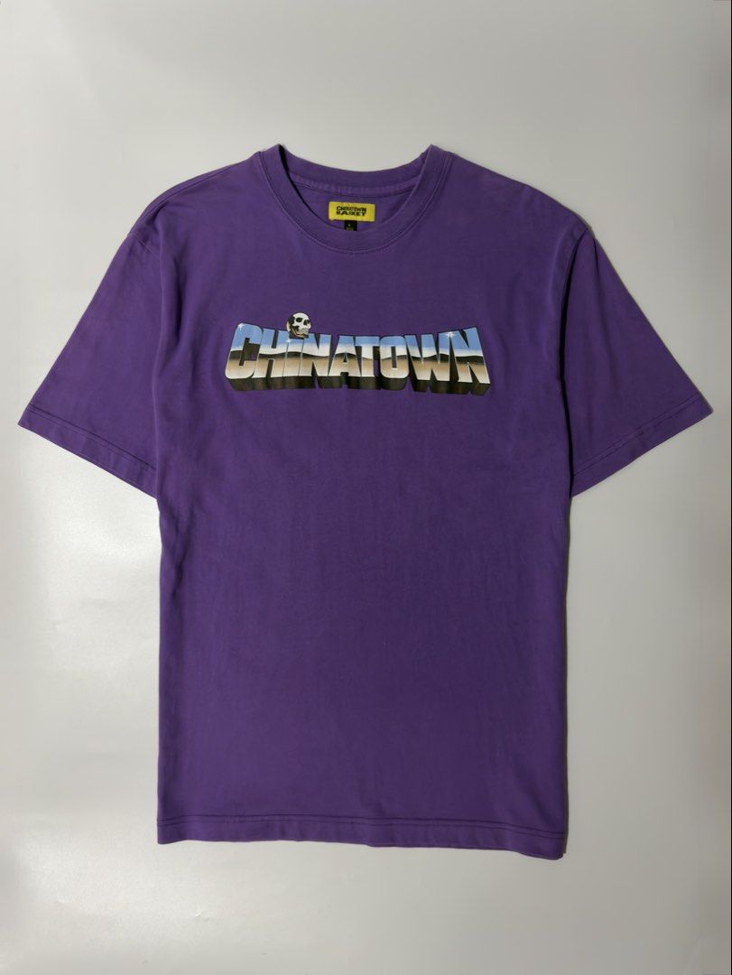 For sale (Category: Tshirts & Polo Shirts ) located in Marikina City. Submitted by hsatstnemesabeht (Listing ID 1468628458, Image 2). Description: Chinatown Size large Dimension Width 21 | Length 30 Excellent condition Flaws : 3 small pinhole check last 2 pics .