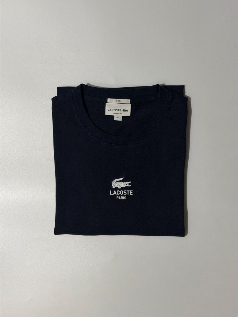 For sale (Category: Tshirts & Polo Shirts ) located in Marikina City. Submitted by skkagawad041591 (Listing ID 1468634762, Image 1). Description: Lacoste classic fit Size medium Dimension Width 21 | Length 28.5 Excellent condition.
