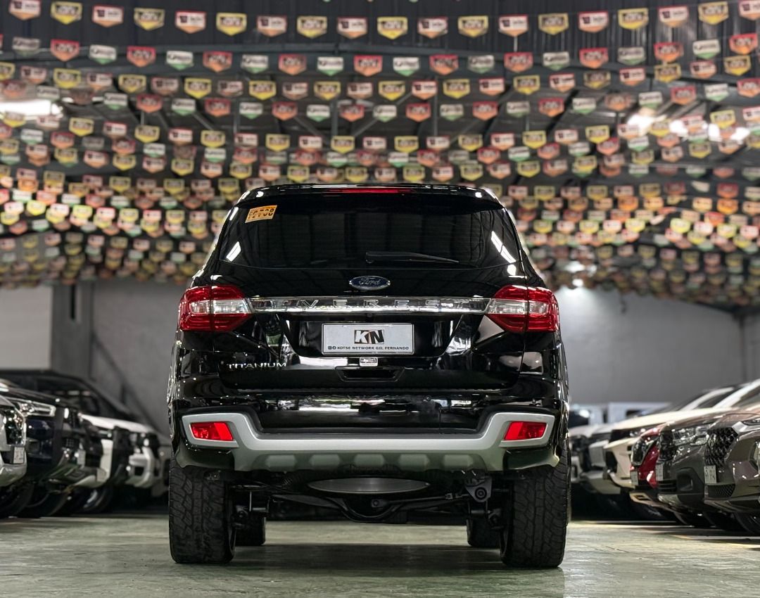 Ford Everest Titanium 2.2L Plus 4x2 Auto (Category: Used Cars) located in Marikina City. Submitted by kotsenetworkgilfernando (Listing ID 1468563375, Image 3). Description: 2018 Ford Everest 2.2L Titanium Plus 4x2 A/T DIESEL 💯% Not Flooded (Money-back guarantee) 🔥35k mileage only (Untampered) and in Excellent Condition🔥 ✅ Ending Plate: 3 ✅ 100% Accident-Free ✅ Well-Maintained ✅ Free Transfer of Ownership ✅ SURE APPROVAL IF FINANCING CMAP OR RE