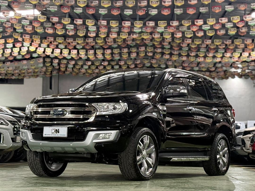 Ford Everest Titanium 2.2L Plus 4x2 Auto (Category: Used Cars) located in Marikina City. Submitted by kotsenetworkgilfernando (Listing ID 1468563375, Image 2). Description: 2018 Ford Everest 2.2L Titanium Plus 4x2 A/T DIESEL 💯% Not Flooded (Money-back guarantee) 🔥35k mileage only (Untampered) and in Excellent Condition🔥 ✅ Ending Plate: 3 ✅ 100% Accident-Free ✅ Well-Maintained ✅ Free Transfer of Ownership ✅ SURE APPROVAL IF FINANCING CMAP OR RE