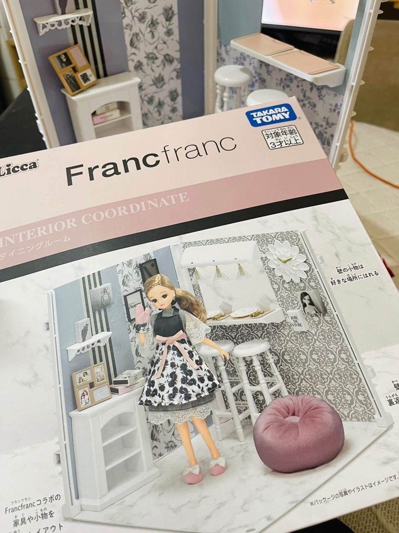Fran Franc Licca chan Dollhouse collapsible (Category: Kids Toys) located in Davao. Submitted by princesss_preloved (Listing ID 1468599392, Image 3). Description: For sale "As is" 1k pesos Rfs: Downsizing Loc: davao city Courier j&t.