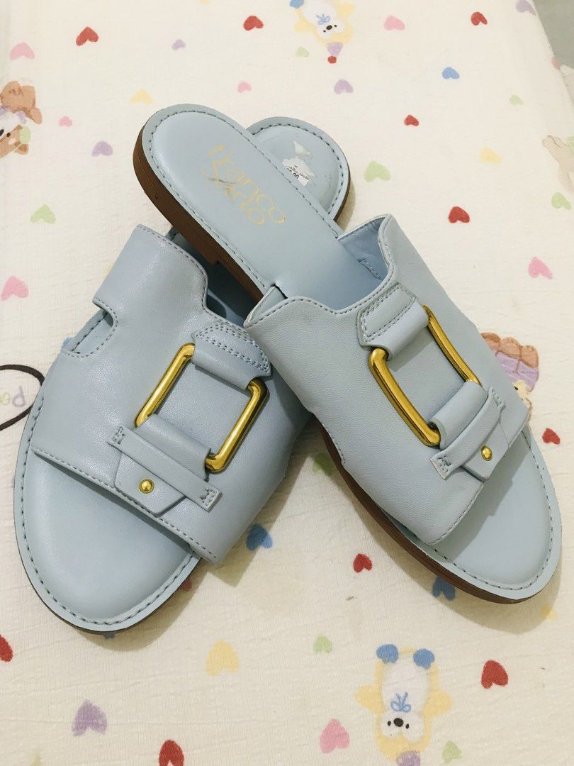 Franco Sarto flat sandals (Category: Sandals) located in Manila. Submitted by freecat.21c0ee (Listing ID 1468507100, Image 3). Description: Beautiful Flat Sandals Franco Sarto. color light blue size 6. soft and comfortable to wear👌🏼☺️🧡.