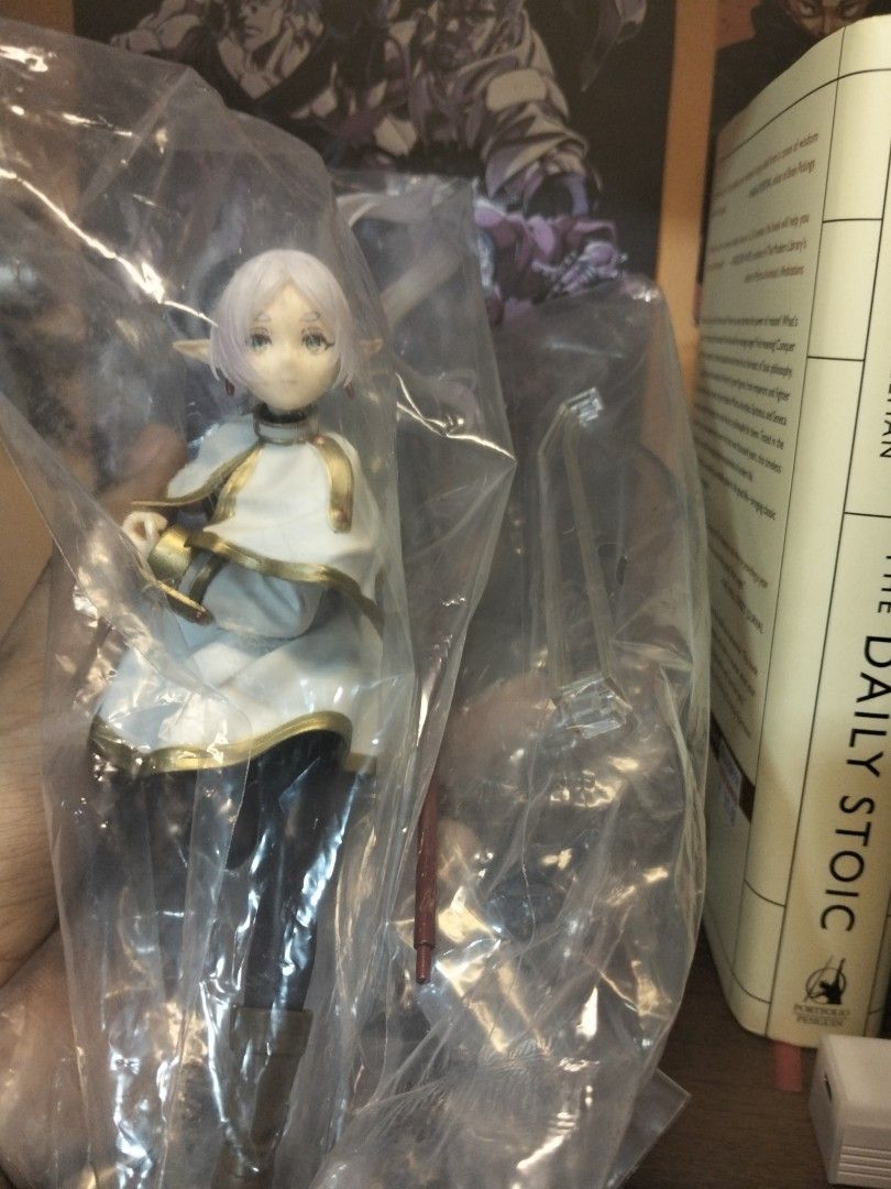 Frieren Maximatic Anime Figure (Category: Figurines & Statues) located in Taguig. Submitted by lugiabreaker (Listing ID 1468601120, Image 2). Description: Condition: Mint in Box (MIB) No Issues. - Authentic Banpresto Maximatic Frieren figure - Series: Frieren: Beyond Journey's End - Condition: Box included, opened; inner figure remains sealed in original plastic packaging - Meet-ups or shipping options available.