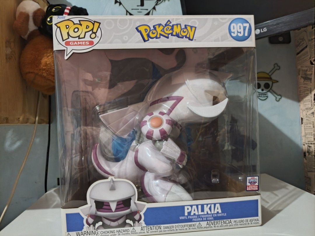 FUNKO POP PALKIA POKEMON (Category: Action & Battle Toys) located in Cavite. Submitted by mortified1 (Listing ID 1468660545, Image 1). Description: NOOB GOOD CONDITION.