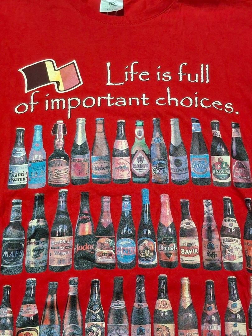 Funny Liquor Shirt (Category: Tshirts & Polo Shirts ) located in Manila. Submitted by darth3pter (Listing ID 1468636732, Image 2). Description: Dimes 22x29 Tag: Euro Good Condition 🚫 issues.