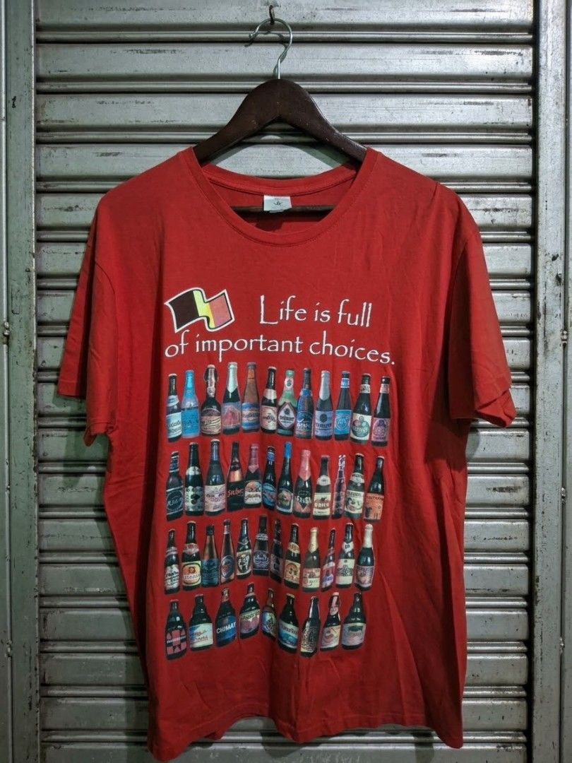 Funny Liquor Shirt (Category: Tshirts & Polo Shirts ) located in Manila. Submitted by darth3pter (Listing ID 1468636732, Image 1). Description: Dimes 22x29 Tag: Euro Good Condition 🚫 issues.