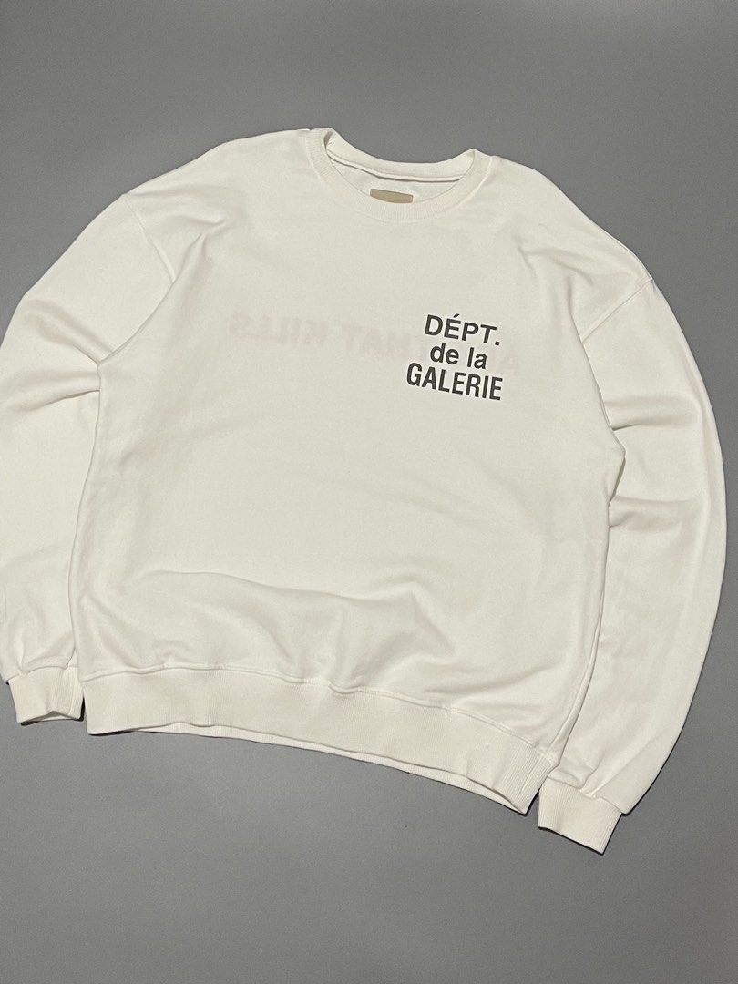 Gallery dept sweater (Category: Coats, Jackets and Outerwear) located in Compostela. Submitted by source_20 (Listing ID 1468537811, Image 3). Description: GALLERY DEPT SWEATER DIMES 21.5X25 CR 9/10 EXCELLENT CONDITION ISSUE WASHABLE STAIN 📍DAVAO DE ORO CAN SHIP VIA JNT .