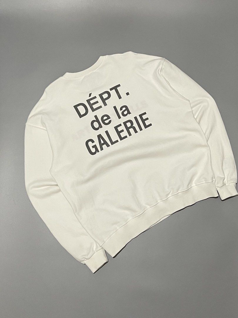 Gallery dept sweater (Category: Coats, Jackets and Outerwear) located in Compostela. Submitted by source_20 (Listing ID 1468537811, Image 2). Description: GALLERY DEPT SWEATER DIMES 21.5X25 CR 9/10 EXCELLENT CONDITION ISSUE WASHABLE STAIN 📍DAVAO DE ORO CAN SHIP VIA JNT .