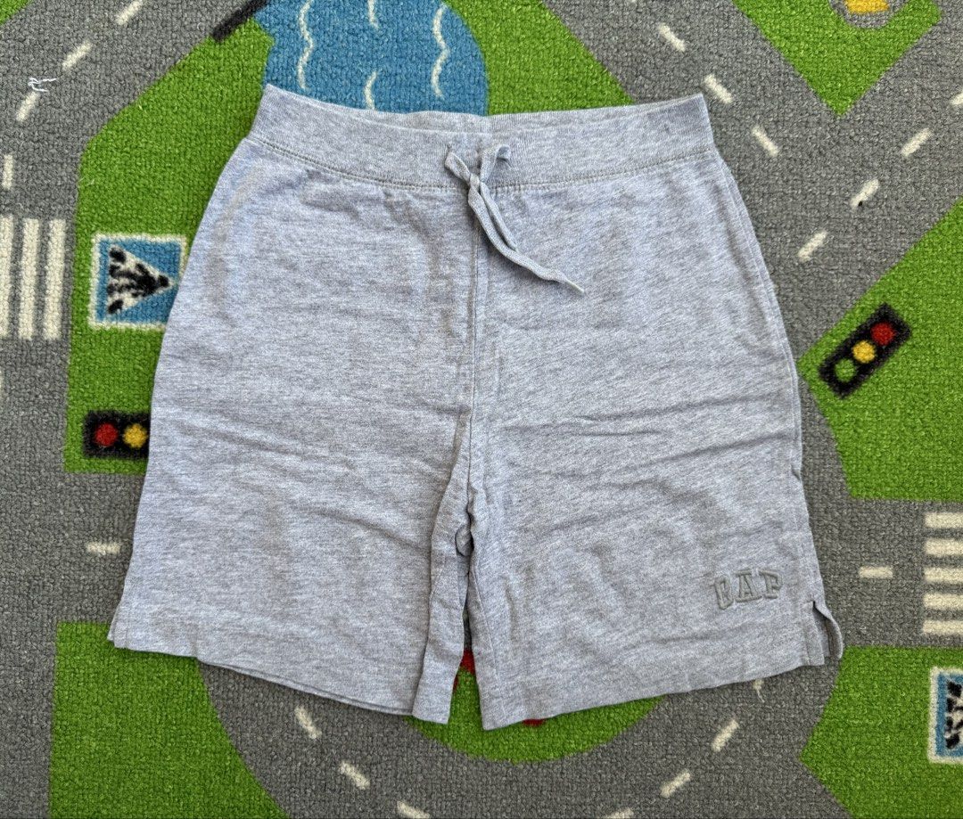 Gap Kids Shorts (Category: Babies & Kids Fashion) located in Rizal. Submitted by preloovved (Listing ID 1468582259, Image 1). Description: Pre-loved Gap Kids grey shorts for boys ages 4-7. Made of soft 100% cotton. Preloved, 5yo Meet-up only in GB1 San Mateo, Rizal Shipping fee c/o buyer. Tres Marias or J&T express Payment to be sent to me via BPI/BDO/GCASH only. 😁 C#.