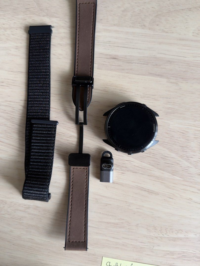 Garmin Forerunner 965 (Category: Wearables & Smart Watches) located in Pasig City. Submitted by ena__ (Listing ID 1468535281, Image 1). Description: Garmin Forerunner 965 NO BOX All inclusions are in the photos Light scratches. Still working perfectly. RFS: too big on me.