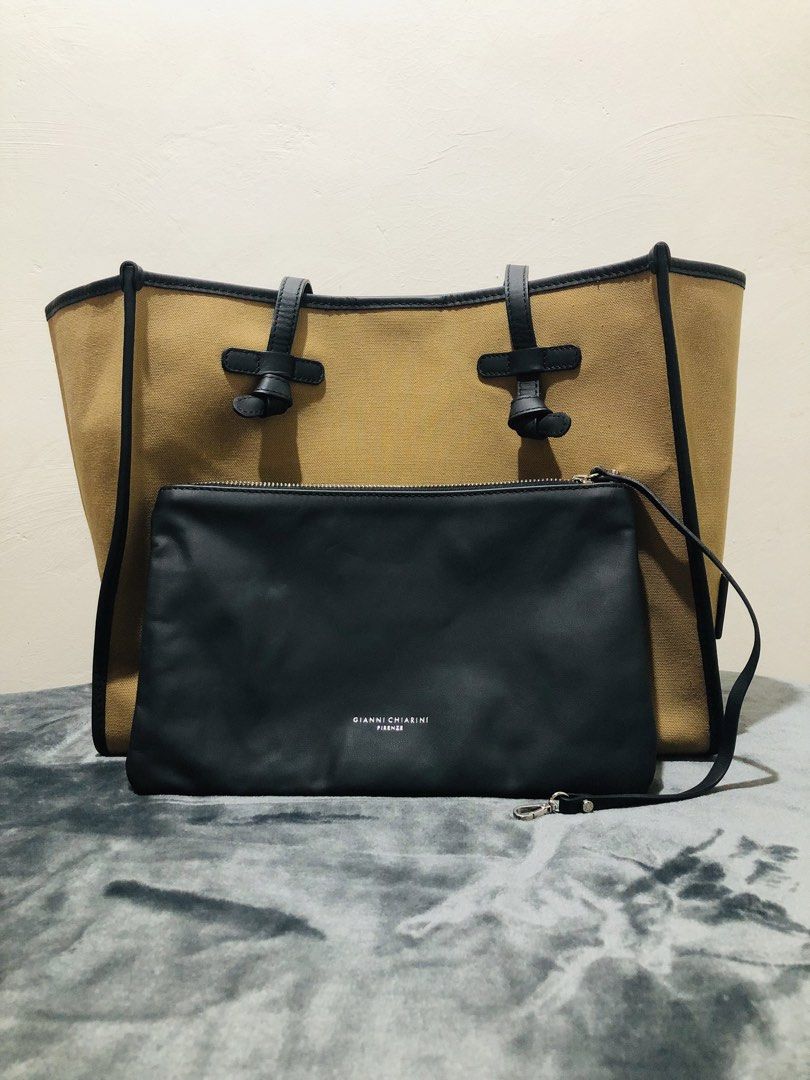 GIANNI CHIARINI MARCELLA TOTE BAG (Category: Tote Bags) located in Imus. Submitted by dhouseoftotes (Listing ID 1468551062, Image 3). Description: 📐 MEASUREMENTS‼️ H - 12 inches W - 14 inches D - 9” TOP x 6” BASE Drop - 9” inches DISCLAIMER!! I am not affiliated, associated, authorised, endorsed by, or in any way officially connected with any of the brands, companies, or trademarks mentioned on this page/shop. All product names, logos, and brand