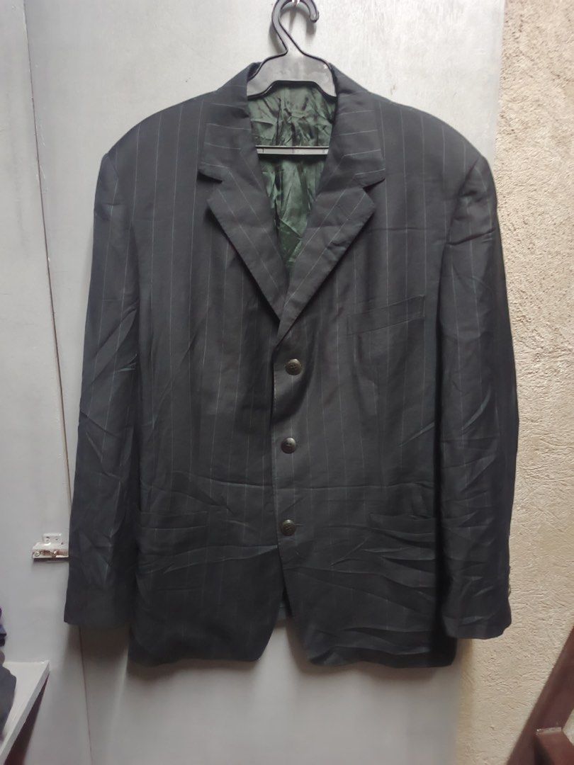 GIANNI VERSACE (Category: Coats, Jackets and Outerwear) located in Dasmarinas. Submitted by jessputrages (Listing ID 1468623493, Image 1). Description: For sale Gianni Versace Excellent condition No issue 1500 plus shipping fee Pm for more details.