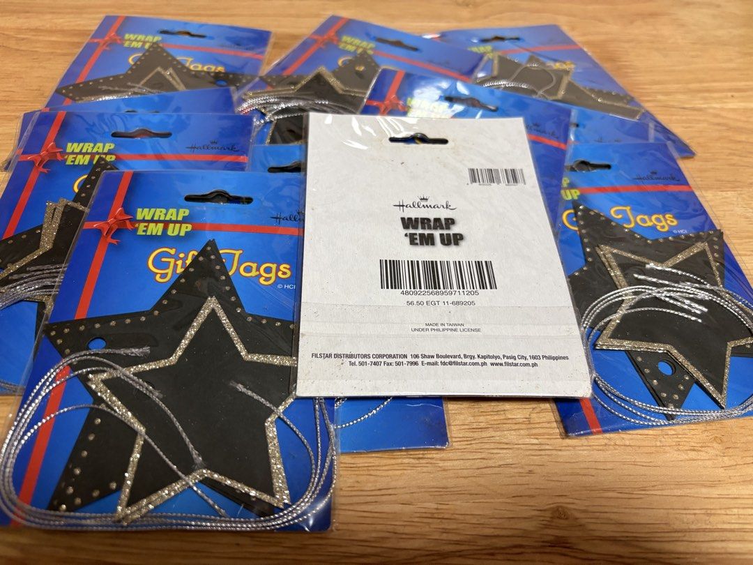 Gift Tags (3 packs) (Category: Stationery & School Supplies) located in Marikina City. Submitted by thrifty_trinkets_by_anais (Listing ID 1468636167, Image 2). Description: 🌸 Selling own preloved/brand new items for less - EVERYTHING is negotiable as long as REASONABLE in price 🤗 🏷️ 3 for ₱100 🙏🏻 Please also check my account for more marked down items 🫶 📍Marikina near S&R/Uniqlo 💳 Maribank/Maya/Gcash 🏍️ Grab/Lalamove/J&T (by schedule) 🗓