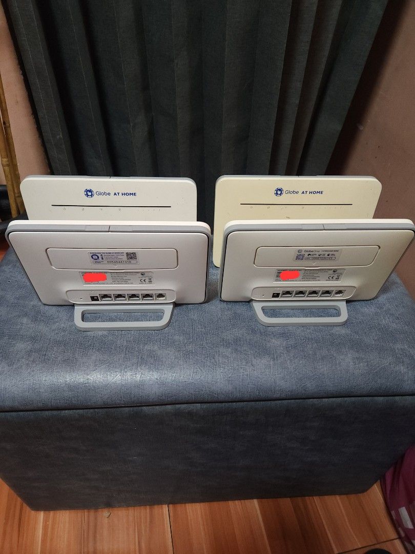 Globe at Home Prepaid Wifi Modem (Category: Networking) located in Manila. Submitted by chrizbrown (Listing ID 1468686744, Image 3). Description: Globe at Home Prepaid Wifi Modem Huawei Model: B535-932 ● 100% No Issue ● No SimCard, bili nalang kayo ng Globe or Gomo Sim. mura lng naman yun ● with Power Adapter ● 900 pesos each 10 pcs available Lalamove nyo nalang kung malayo kayo, willing to VideoCall para mapakita sa inyo bago nyo i-book. own Rid