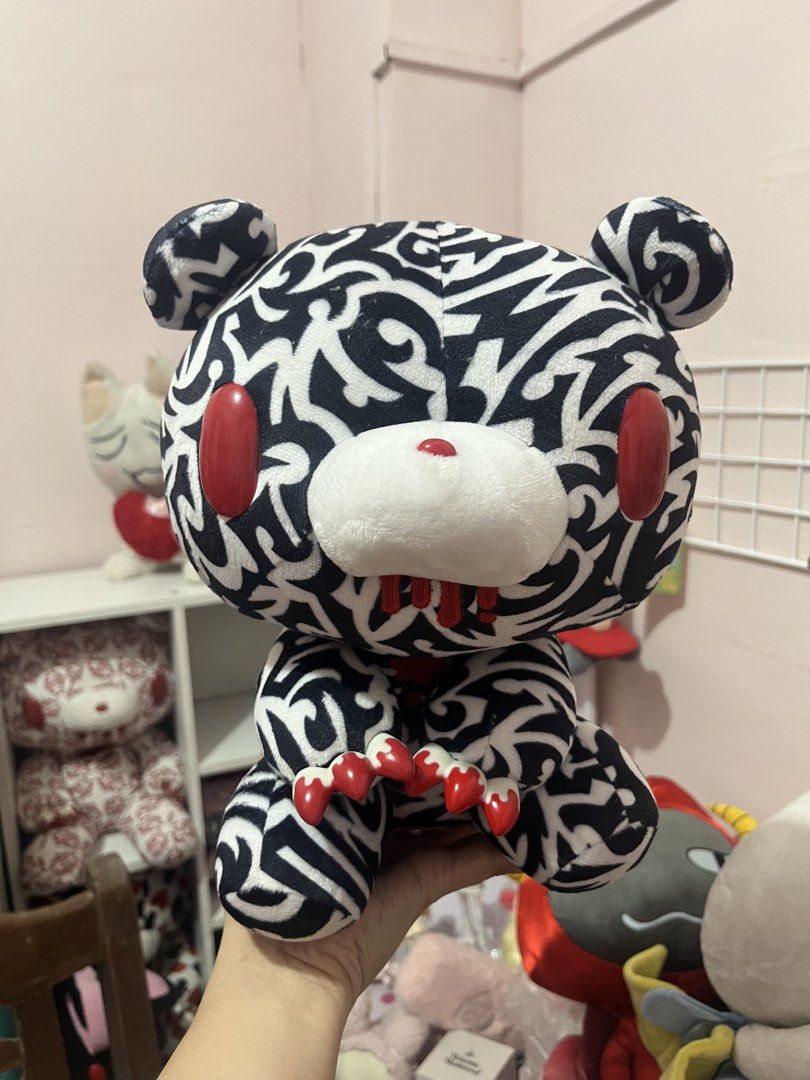 Gloomy Bear Black White Red (Category: Plushies & Soft Toys) located in Cavite. Submitted by claret.cerise (Listing ID 1468691047, Image 1). Description: letting go of some plushies from my personal collection! 🧸💕 ୨ৎ pm me for more details, inquiries, or additional photos of the plushies ୨ৎ location: Cavite / QC / Makati feel free to message me if interested. thank you! 🎀 WITH PAPER TAG #GloomyBear #GloomyBunny #DokoDemoIssyo #ToroInoue #Miffy