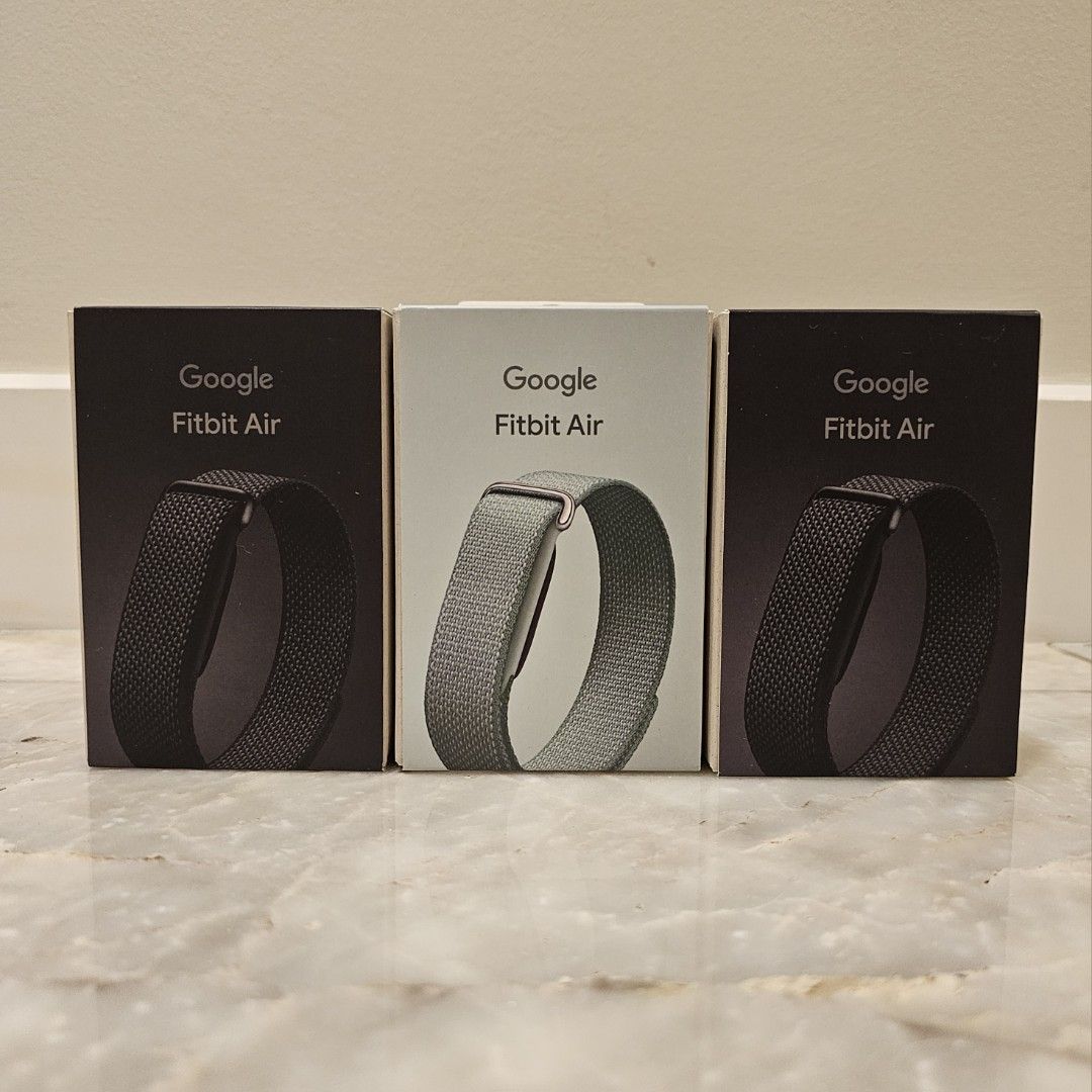 Google Fitbit Air (Category: Wearables & Smart Watches) located in Manila. Submitted by findsbyseelee (Listing ID 1468620077, Image 1). Description: BACK IN STOCK! Google Fitbit Air in Obsidian and Fog Limited stocks only! These are brand new and sealed units Obsidian (Black) - Php 7,900 Fog (Bluish Gray) - Php 8,300 You can check out our FB page SeeLee Finds for proof of transactions :) Location: Tondo, Manila Shipping via Lalamove or J&T.