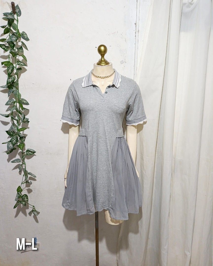 Gray polo dress (Category: Dresses) located in Pateros City. Submitted by amj_amj (Listing ID 1468628116, Image 1). Description: .