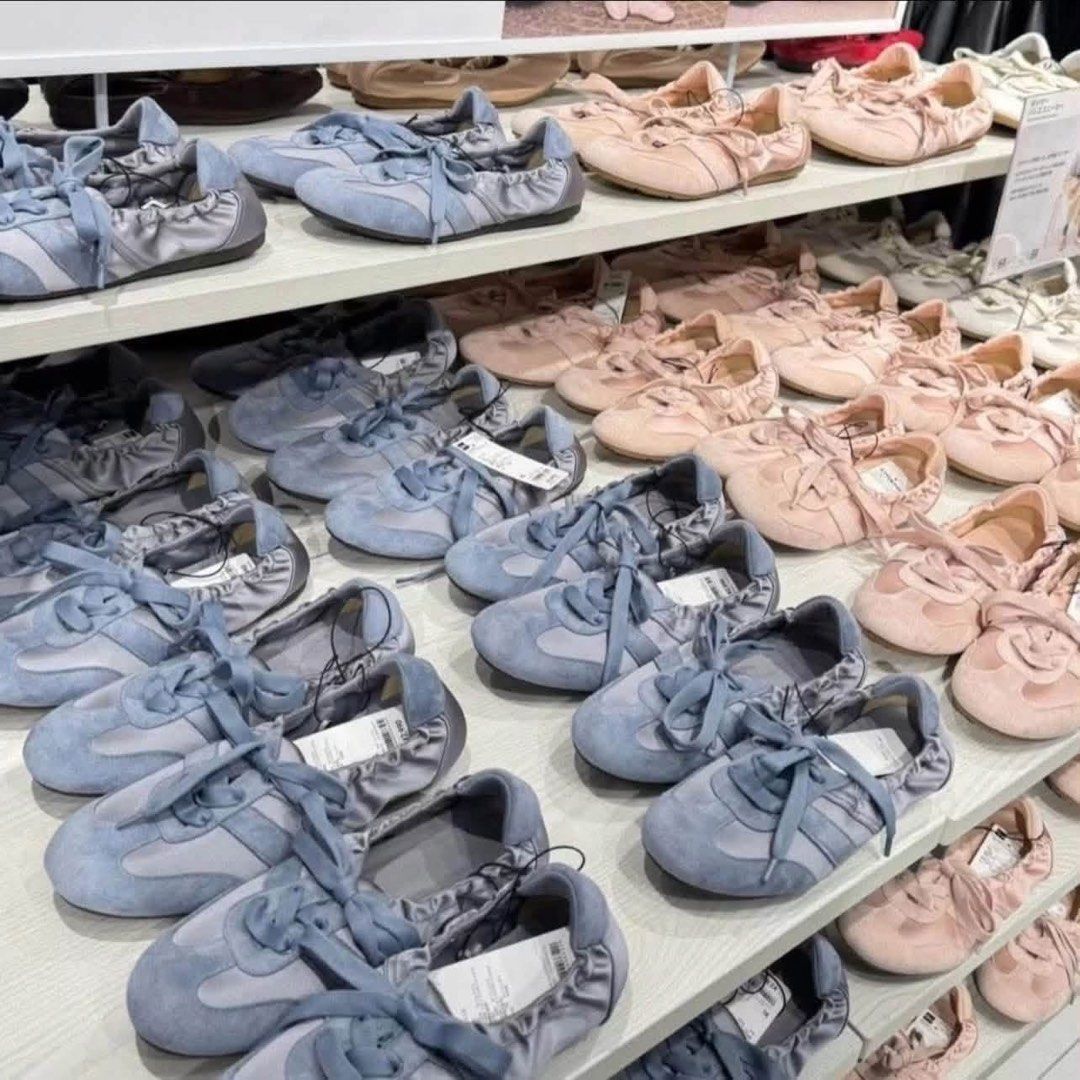 GU Ballet Sneakers (Category: Sneakers) located in Santa Rosa. Submitted by miqboutique (Listing ID 1468541870, Image 3). Description: GU Ballet Sneakers ₱1,500 + SF • ETA Jan • 500 DP required • Guaranteed Original Fb page: Miq's Boutique.