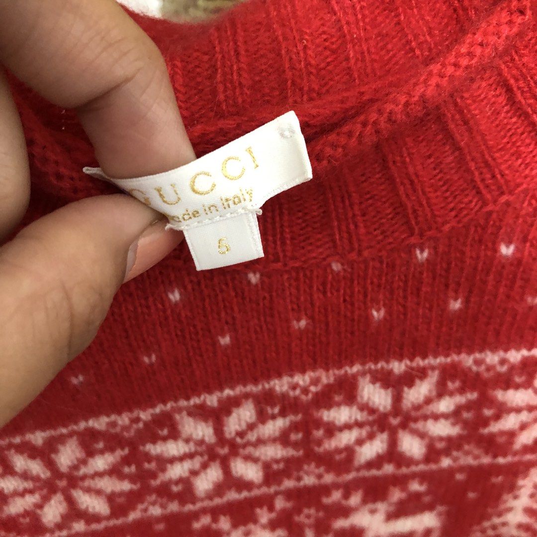 gucci (Category: Babies & Kids Fashion) located in Dasmarinas. Submitted by xrenren (Listing ID 1468710579, Image 3). Description: 6y on tag.