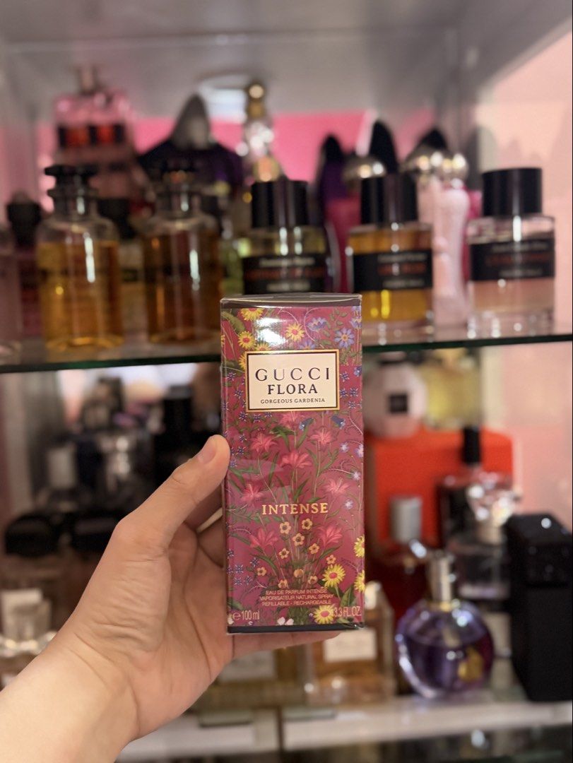 Gucci Flore Gorgeous Gardenia Intense (Category: Fragrance & Deodorants) located in Mandaluyong City. Submitted by babsi26 (Listing ID 1468676643, Image 1). Description: authentic brand new in box gucci flora gorgeous gardenia intense.