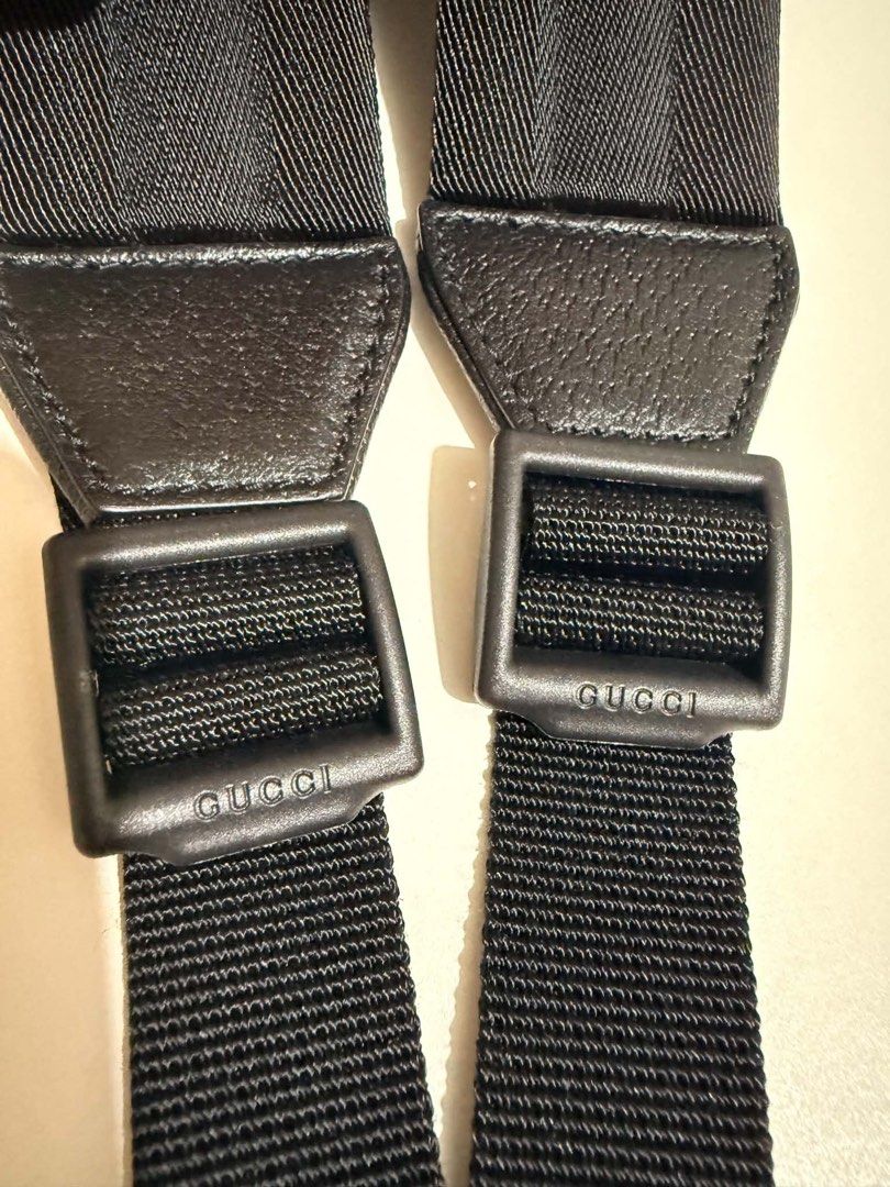 Gucci Off The Grid Monogram Black Backpack (Category: Luxury Bags & Wallets) located in Pasig City. Submitted by wandererscab_2.0 (Listing ID 1468525677, Image 2). Description: 💯 Original Gucci Off The Grid backpack in black with GG monogram Includes original dust bag and paperbag Used only once No issues, good as brand new MOP: bdo or gcash Shipping c/o the buyer .