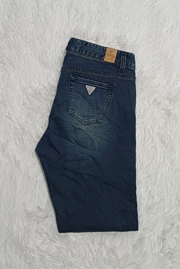 Guess jeans (Category: Jeans) located in Ozamiz City. Submitted by meshthrift11 (Listing ID 1468599502, Image 1). Description: size 31-32 stretchable length 37.