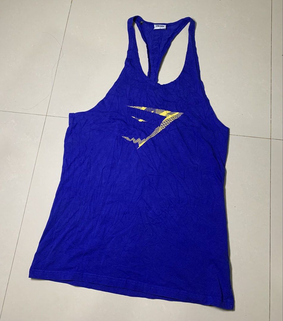 GYMSHARK tank top (Category: Activewear) located in Molave. Submitted by mysticbird_38213e (Listing ID 1468679684, Image 2). Description: Good condition need wash Solid po nito .