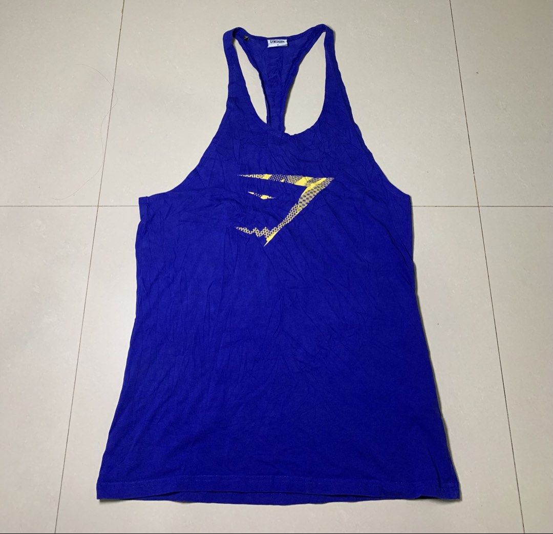 GYMSHARK tank top (Category: Activewear) located in Molave. Submitted by mysticbird_38213e (Listing ID 1468679684, Image 1). Description: Good condition need wash Solid po nito .