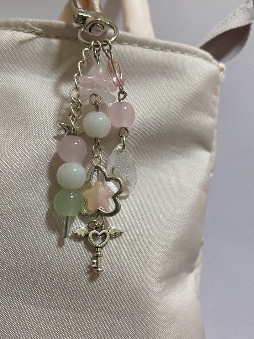 HANDMADE - Pastel Keychain (Category: Everything Else Others) located in Antipolo. Submitted by items4u.177 (Listing ID 1468678775, Image 2). Description: Handmade Keychain by me!! NOT Preloved 1 Stock ONLY Can give freebies PM FOR MORE DETAILS.