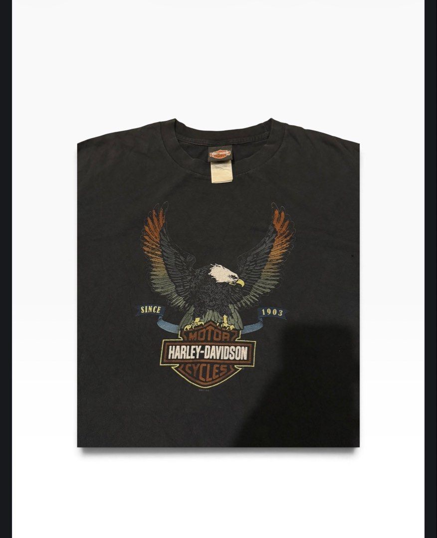 Harley Davidson (Category: Tshirts & Polo Shirts ) located in Manila. Submitted by cokecain (Listing ID 1468656619, Image 3). Description: SIZE XL 1 pin hole.