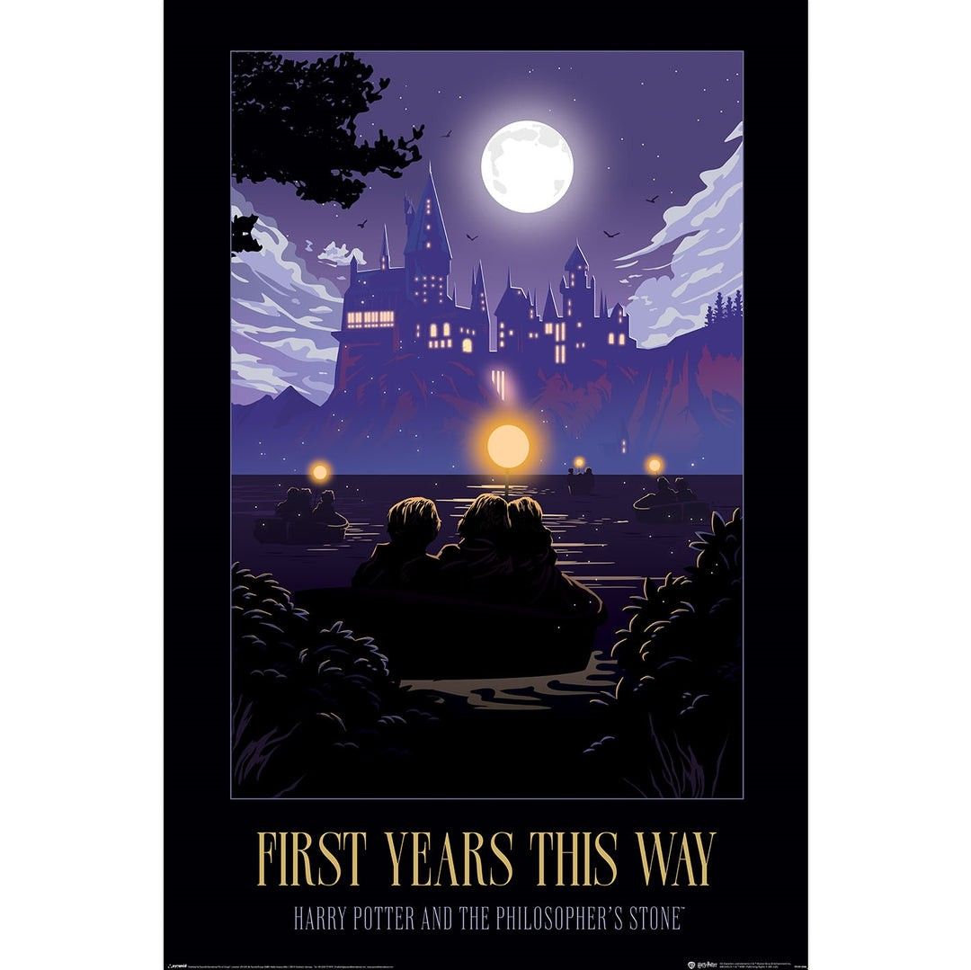 Harry Potter official licensed poster (Category: Art & Prints) located in Manila. Submitted by jhenaloymerchandise (Listing ID 1468524940, Image 1). Description: ₱1,500 each poster no post on Sundays = ₱1,500 first years this way = ₱1,500 welcome to diagon alley = ₱1,500 official licensed brand new sealed made in UK size 36by 24 inches.