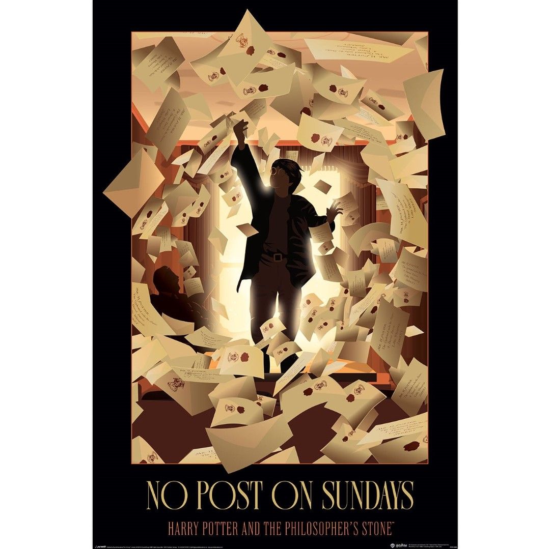 Harry Potter official licensed poster (Category: Art & Prints) located in Manila. Submitted by jhenaloymerchandise (Listing ID 1468524940, Image 3). Description: ₱1,500 each poster no post on Sundays = ₱1,500 first years this way = ₱1,500 welcome to diagon alley = ₱1,500 official licensed brand new sealed made in UK size 36by 24 inches.