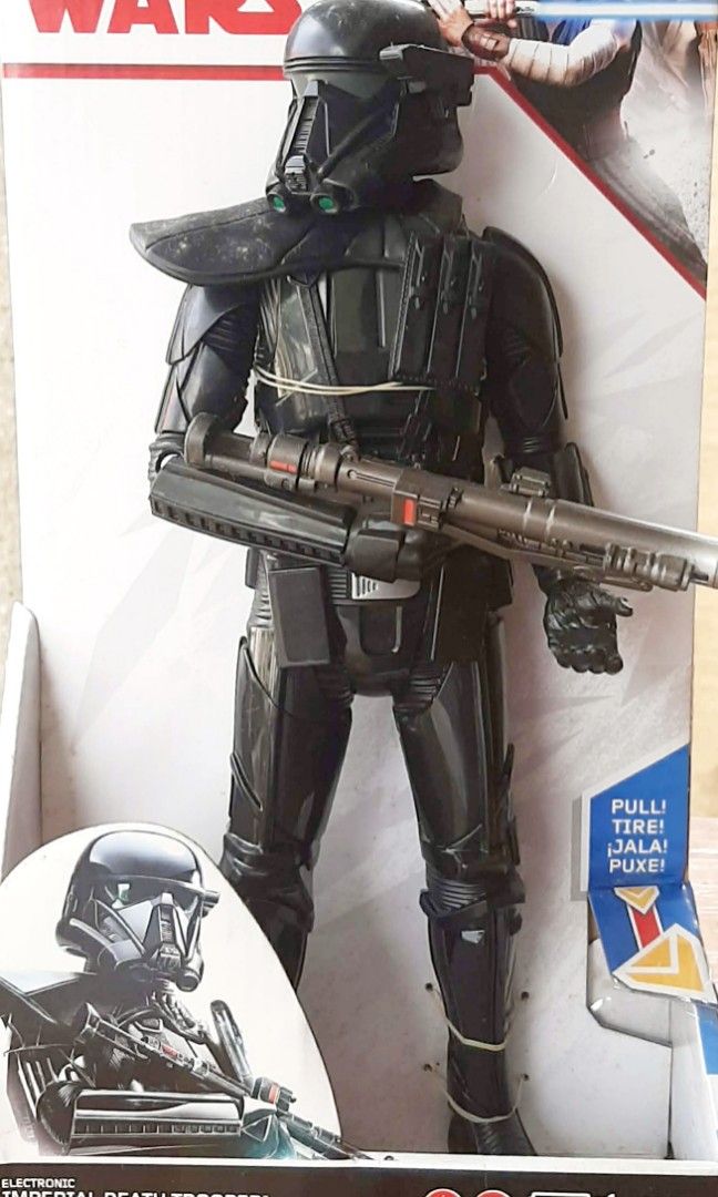 Hasbro Star Wars 12" Action Figures (Category: Action & Battle Toys) located in Liloan. Submitted by angelyneroberts_171329 (Listing ID 1468549433, Image 3). Description: FOR SALE Hasbro Star Wars 12" Action Figures DESCRIPTION : - 2017 Star Wars: The Last Jedi Electronic Duel Elite Praetorian Guard 12-inch action figure. - 2017 Star Wars: Rogue One Electronic Duel Imperial Death Trooper 12-inch action figure. - 2015 Star Wars Rebels Hero Series 