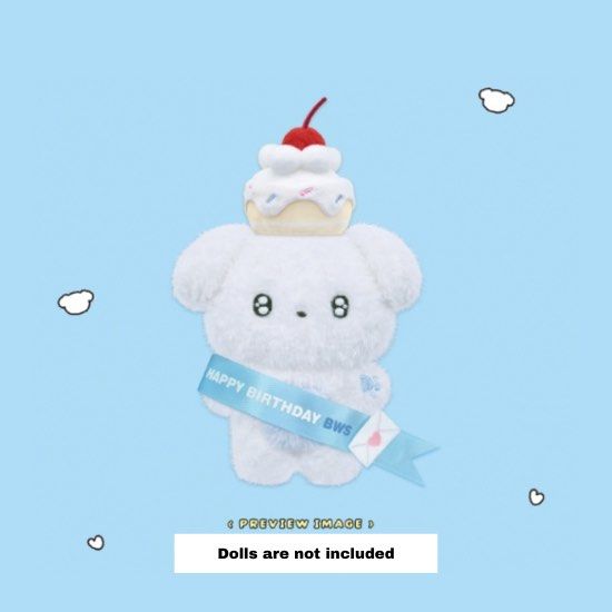 HBD BWS Prop Set Plush Doll Accessories Cake Sash (Category: Looking For) located in General Santos City (Dadiangas). Submitted by sammygurl88 (Listing ID 1468589354, Image 1). Description: - Official HBD BWS merchandise prop set from the 2024 collection.