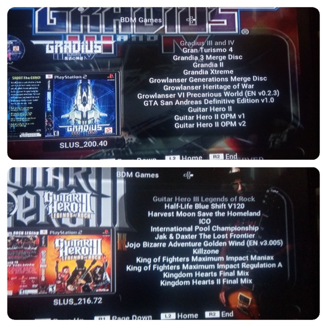HDD with 160 ps2 games PS2 Playstation (Category: PlayStation) located in Paranaque City. Submitted by deja.vuboy (Listing ID 1468597304, Image 3). Description: • 500GB HDD with 160 ps2 games = ₱1000 (check nyo yung pics para sa list) for ps2 with mcboot/funtuna hdd only WALANG KASAMA UNIT WALANG KASAMA UNIT WALANG KASAMA UNIT WALANG KASAMA UNIT WALANG KASAMA UNIT • Kung wala pa kayo ng mcboot/funtuna meron din ako ₱400 Optional for ps2 slim (₱80