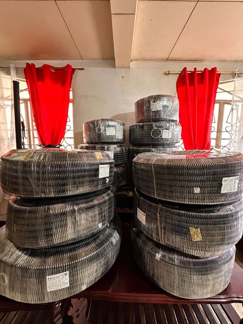 HDPE CONDUITS (Category: Construction & Building Materials) located in Caloocan City. Submitted by zeckmfc (Listing ID 1468651562, Image 1). Description: 𝗦𝗧𝗢𝗣 𝗢𝗩𝗘𝗥𝗣𝗔𝗬𝗜𝗡𝗚 𝗙𝗢𝗥 𝗛𝗗𝗣𝗘 𝗖𝗢𝗡𝗗𝗨𝗜𝗧𝗦! Looking for high-quality HDPE Spiral Conduits for your solar, electrical, or underground cabling projects? Choose FLEXCON – built to withstand the toughest conditions while giving you the best value for your investment! ✅ UV Resista